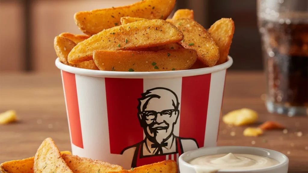 KFC potato wedges